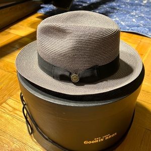 Goorin Bros. Grey 100% hemp fedora